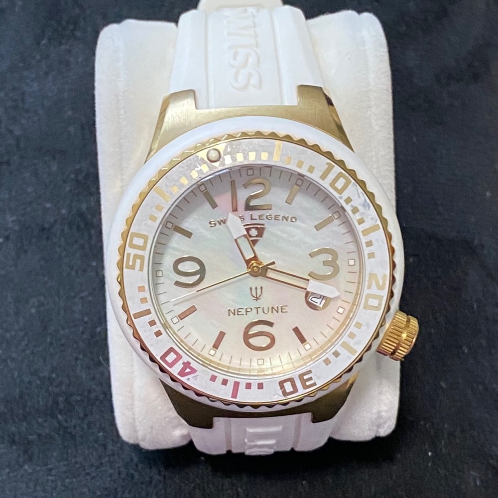 Swiss Legend Watch  w/lifetime battery replacement